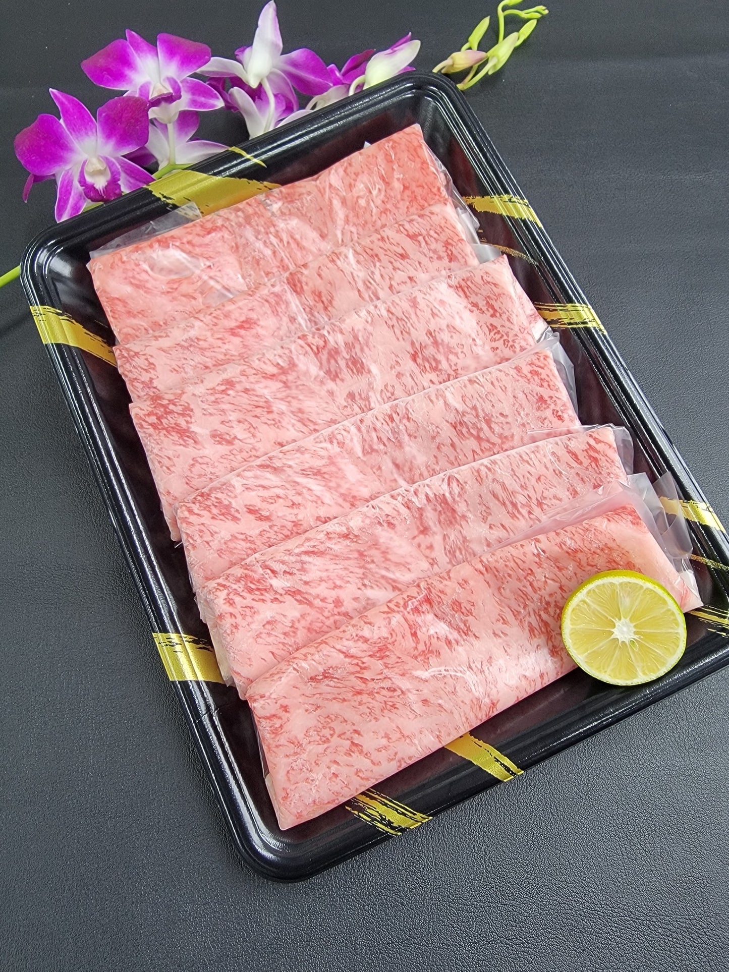 黒毛和牛 A5等級 クラシタスライス（シート巻） 1kg（250g×4） 牛スライス